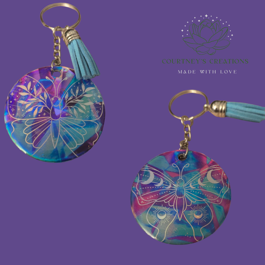 Round Keychains